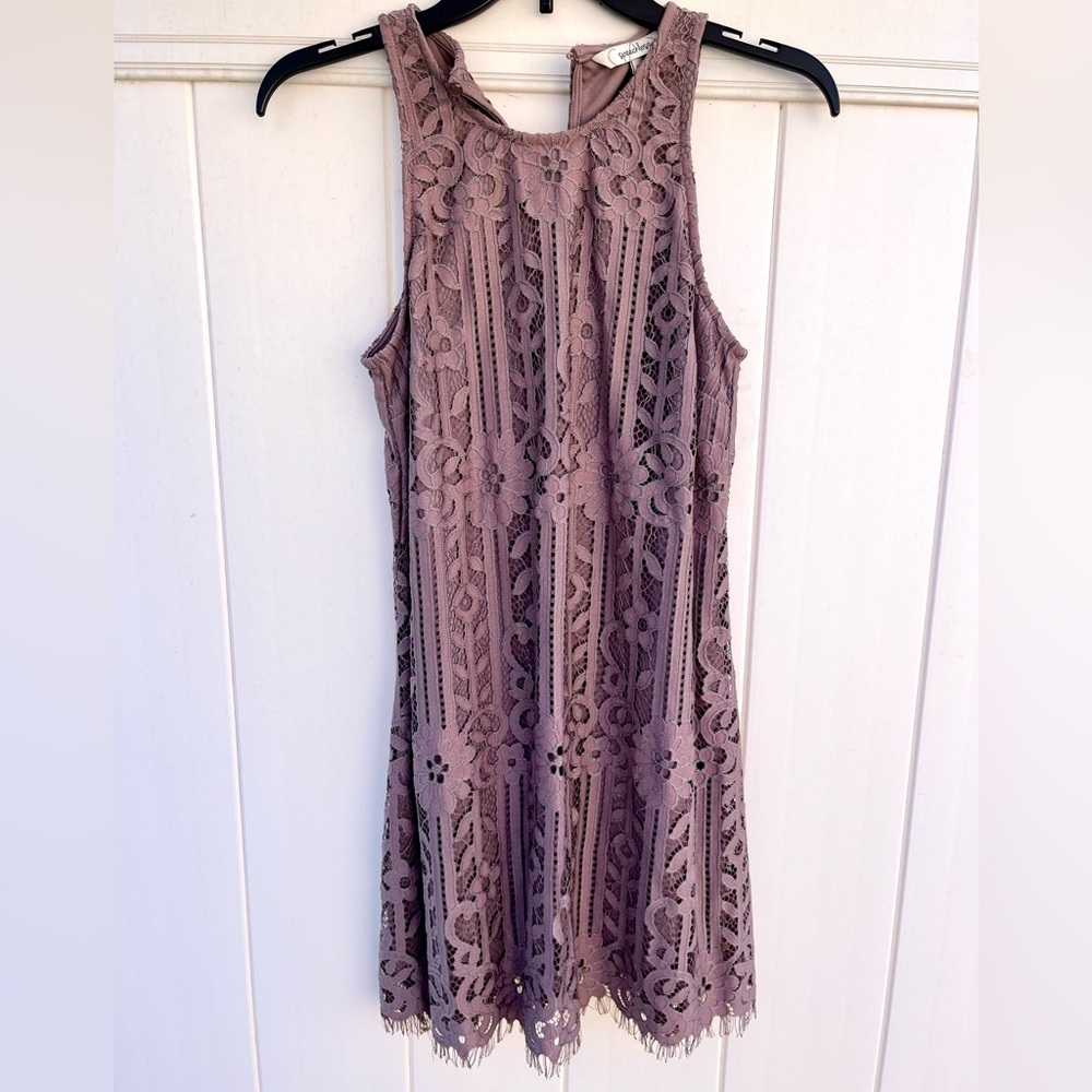 NWT Speechless Purple Lace Dress